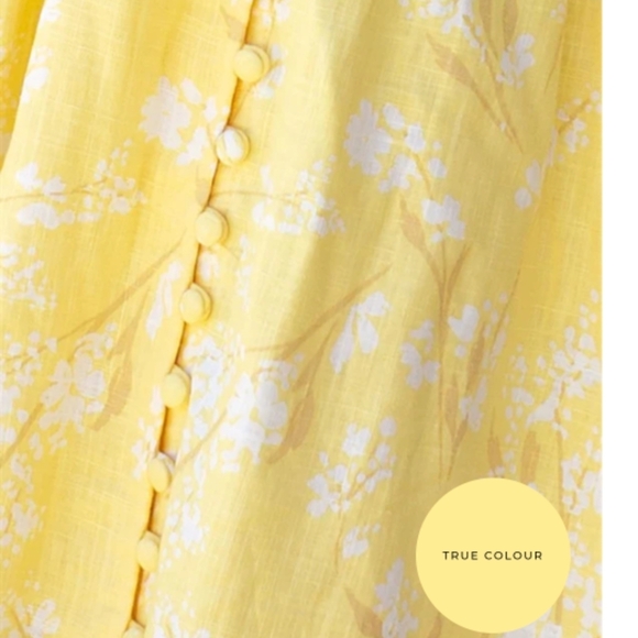 Yellow Ruffled Top - Picture 2 of 6